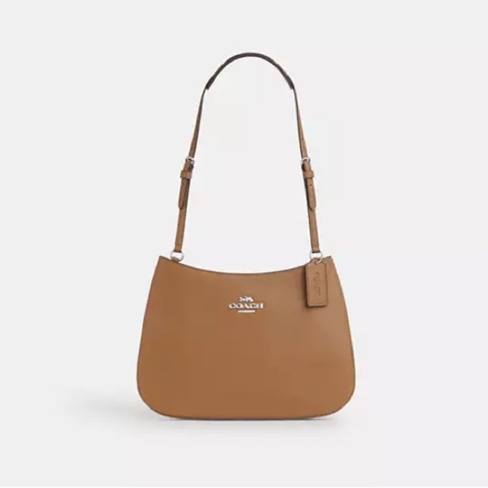Coach Tan Leather Shoulder Bag